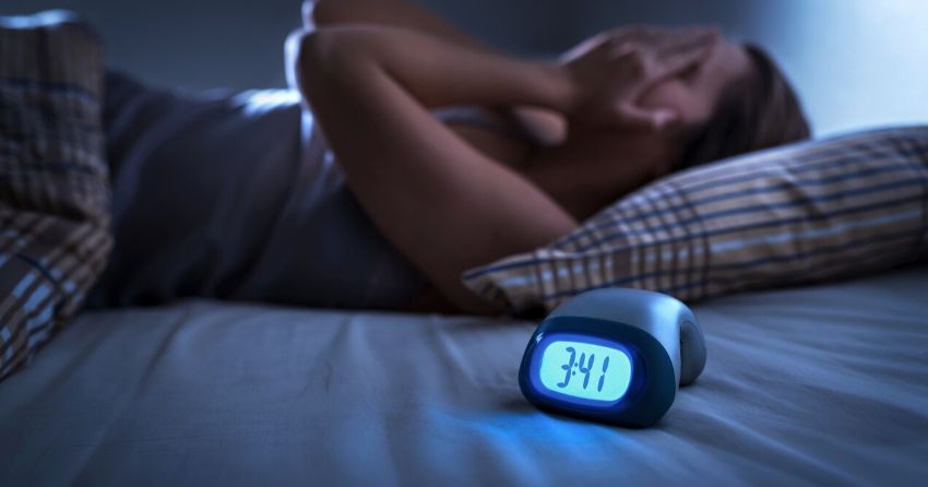an inconsistent bedtime can increase resting heart rate
