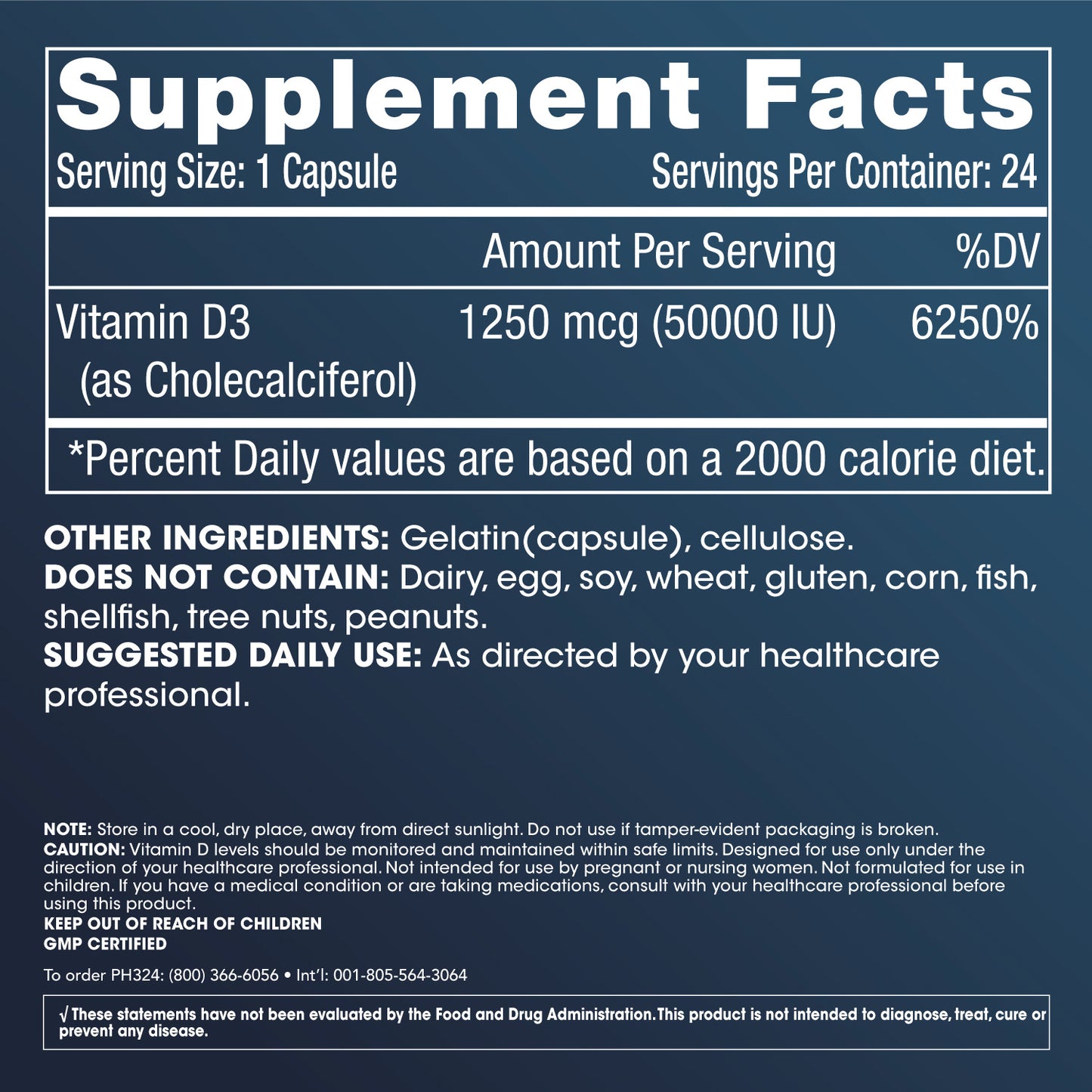 
                  
                    Vitamin D3 Extreme Supplement Facts and Label Information
                  
                