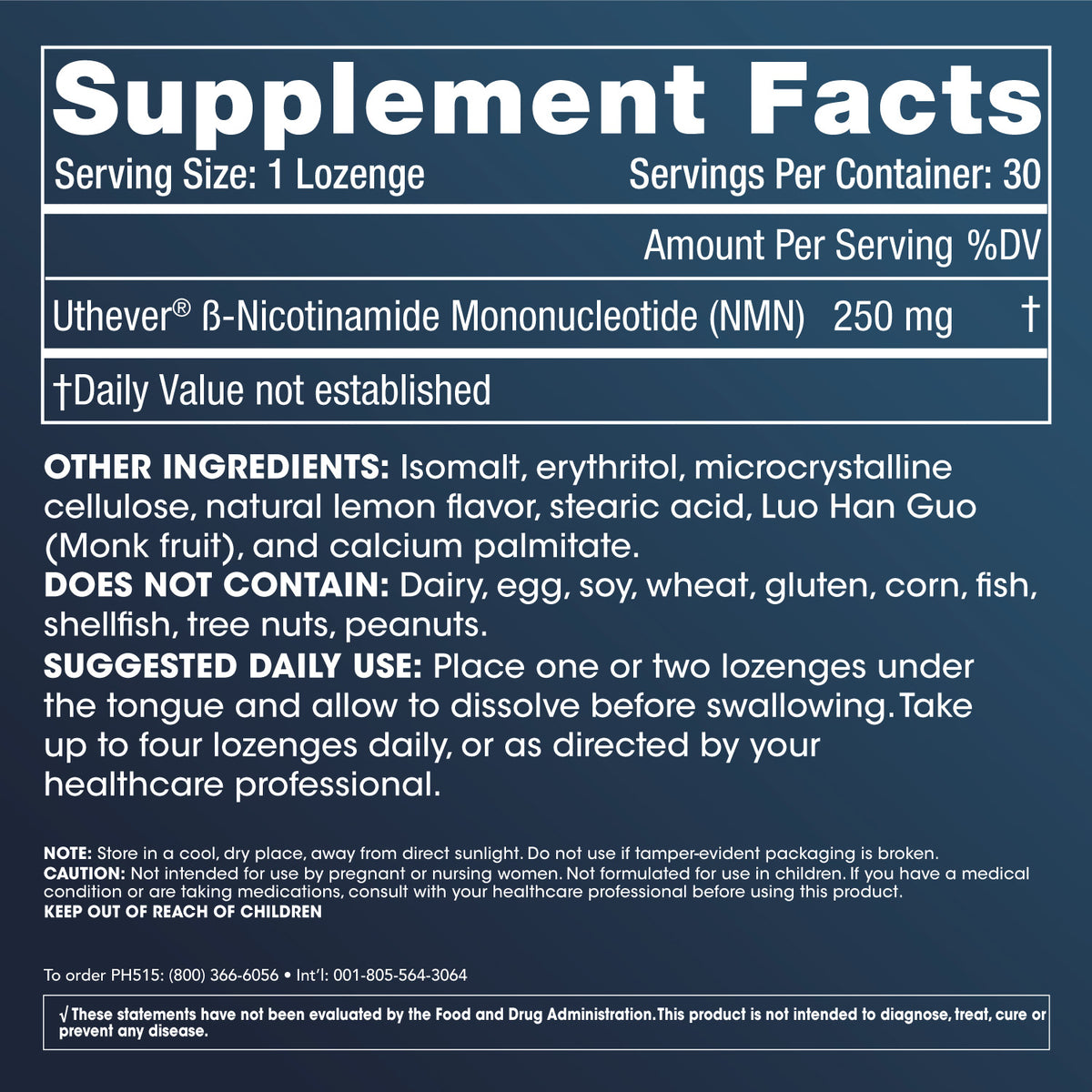 ProHealth Longevity NMN Pro Lozenges（ニコチンアミドモノヌクレオチド プロ ロゼンジ）250mg 舌下吸収 トローチ30粒【新品】全国配送料無料 40.jpg