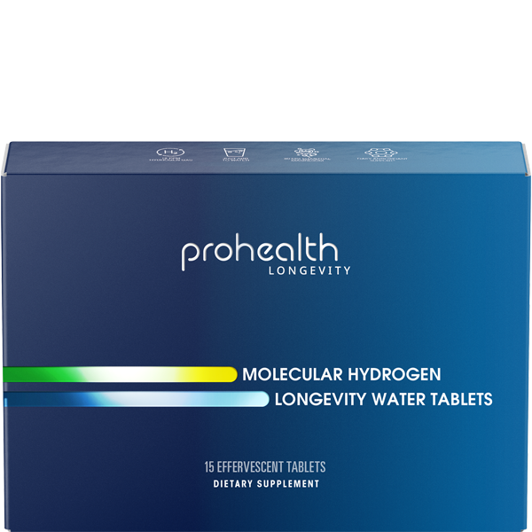 Molecular Hydrogen Longevity Water Tablets Product Image