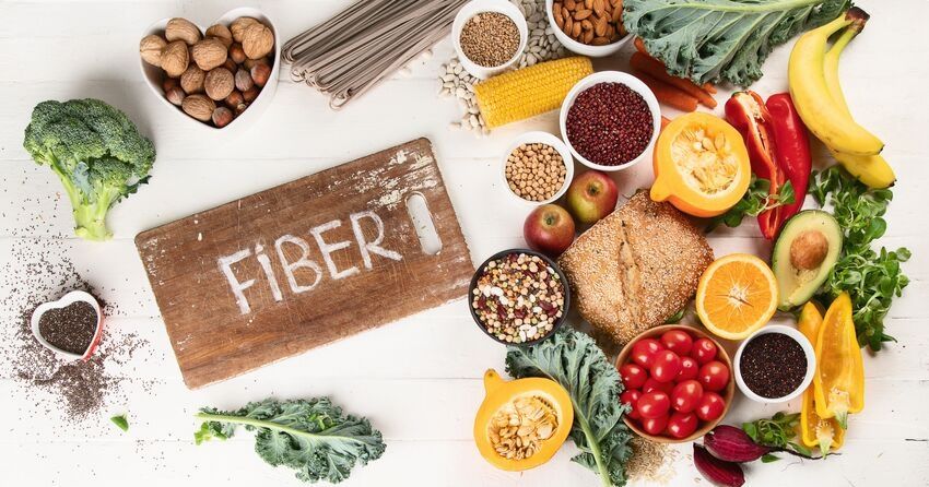high fiber foods fruit and vegetables