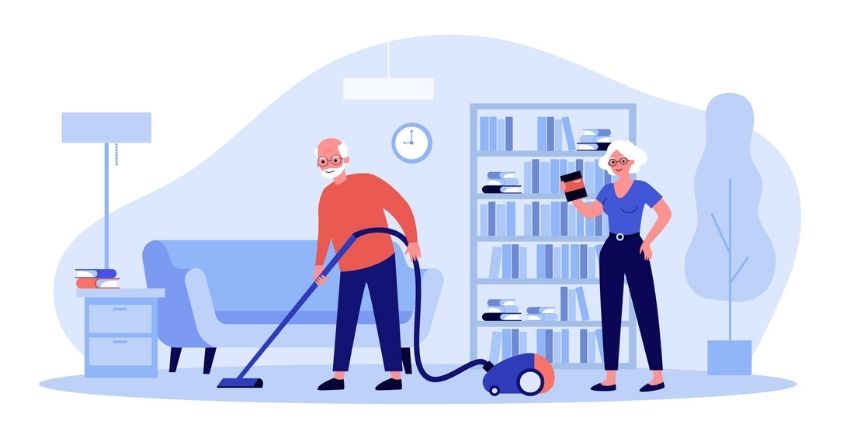 Spending Time on Household Chores Linked to Bigger Brain Size in Older Adults