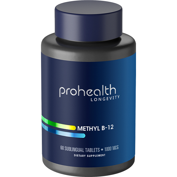 Methyl B-12 - 1000 mcg, 60 sublingual tablets