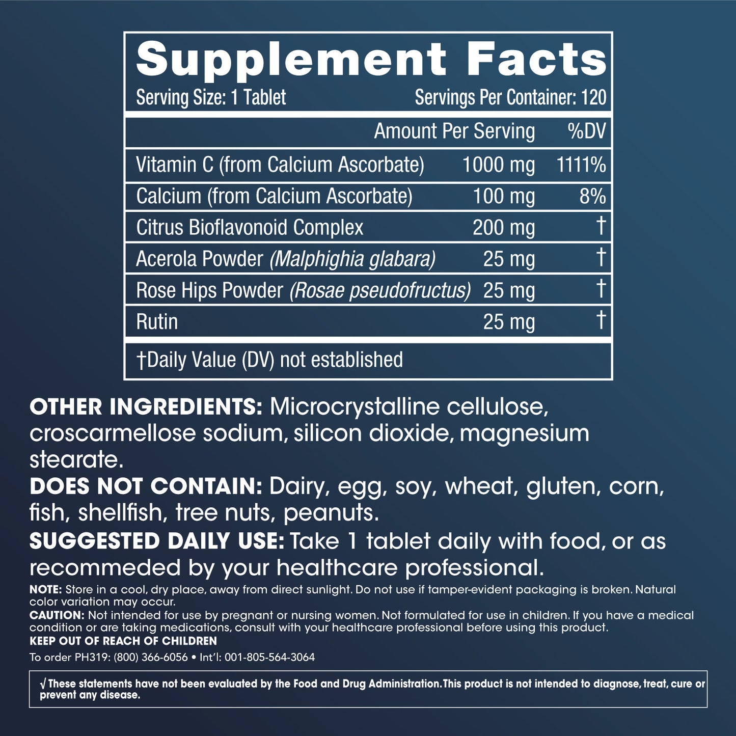 
                  
                    Pro-C Complex Supplement Facts and Label Information
                  
                