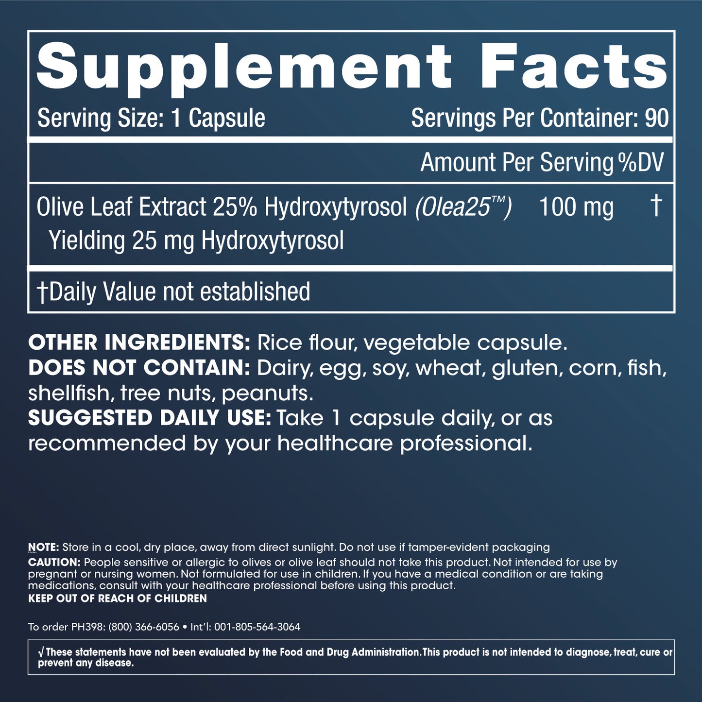 
                  
                    Hydroxytyrosol Extreme Supplement Facts and Label Information
                  
                