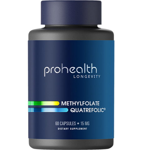 Methylfolate Featuring Quatrefolic Product Image