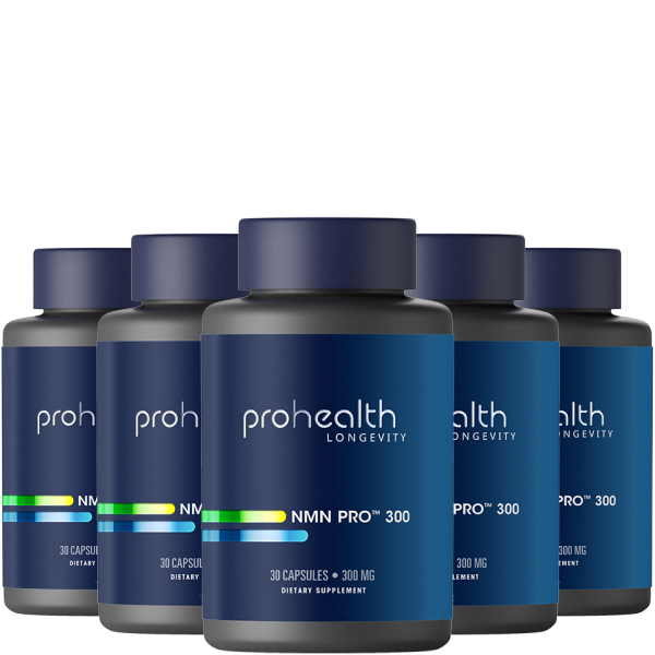 
                  
                    NMN Pro 300™ - Uthever® NMN - 300 mg, 30 capsules - 6 Pack
                  
                