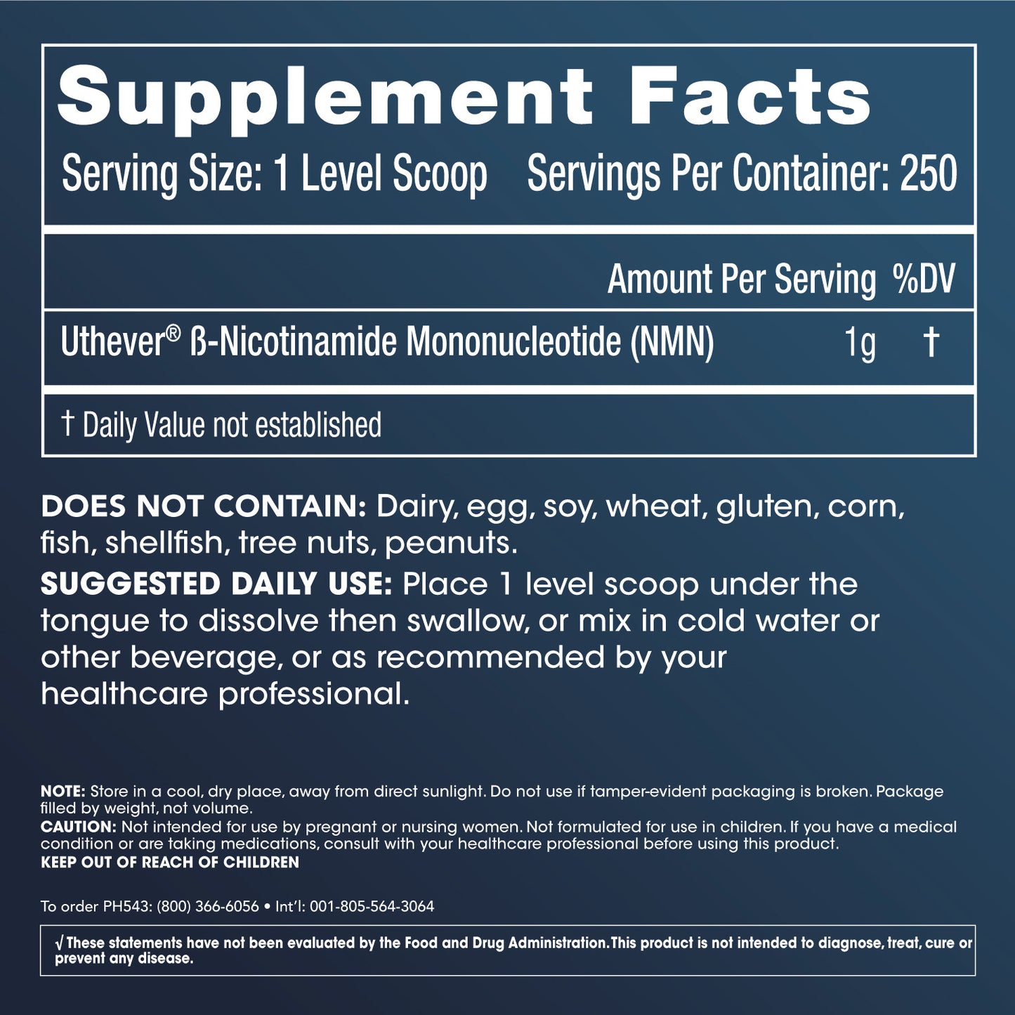 
                  
                    NMN Pro Pure NMN Powder Supplement Facts and Label Information
                  
                