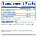 NMN Pro Complete Supplement Facts and Label Information