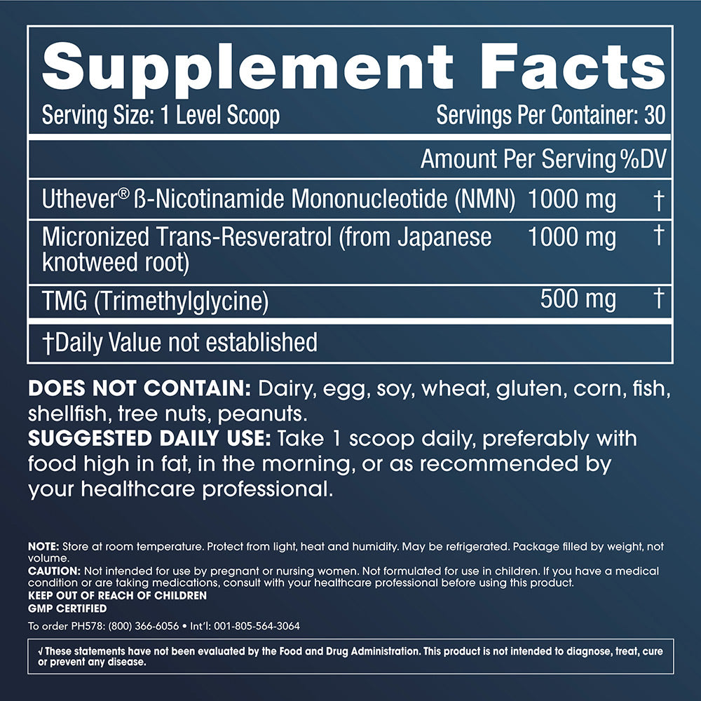 
                  
                    NMN Pro Complete Supplement Facts and Label Information
                  
                