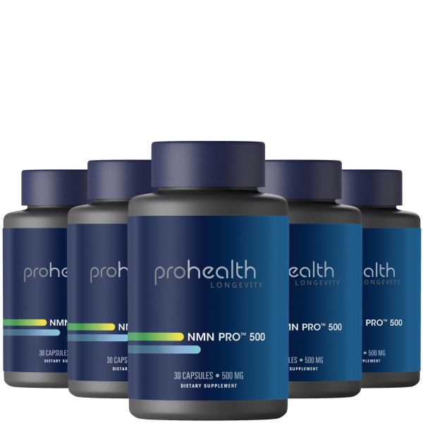 NMN Pro™ 500 - Uthever® NMN - 500 mg, 30 servings - 6 Pack