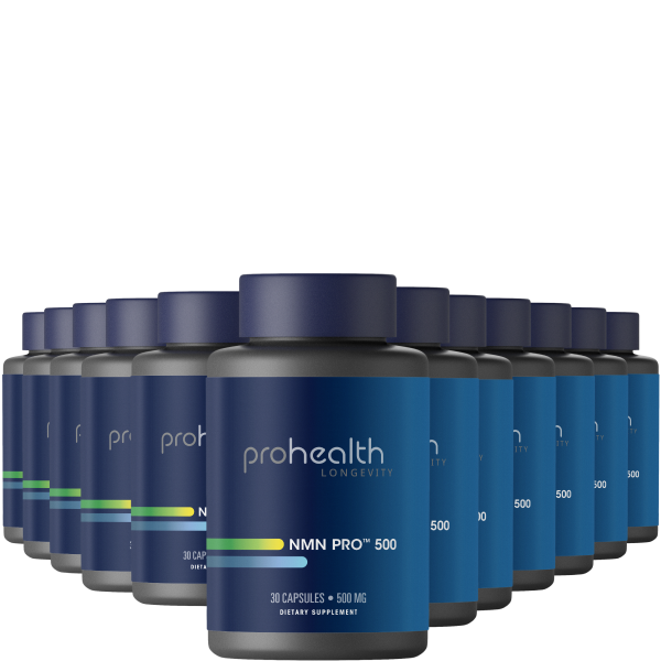 NMN Pro™ 500 500 mg, 30 servings 12 Pack Product Image