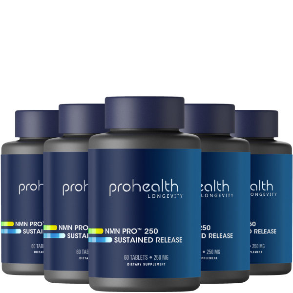 NMN Pro 250™ Sustained Release 6 pack Product Image