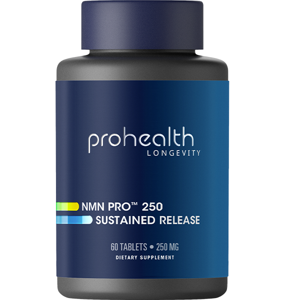 NMN Pro 250™ Sustained Release - Uthever® NMN, 250 mg, 60 tabs