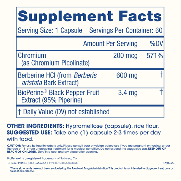 
                  
                    Berberine Pro Supplement Facts and Label Information
                  
                