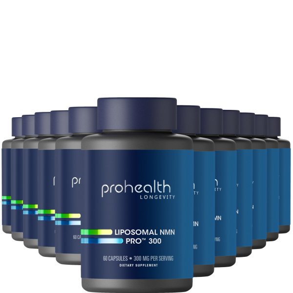 Liposomal NMN Pro™ 300 - 60 capsules - 12-Pack Product Image