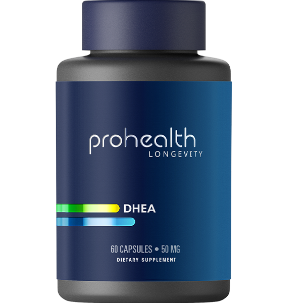 Prodhea DHEA (60 caps) (30 50mg servings) | ProHealth.com