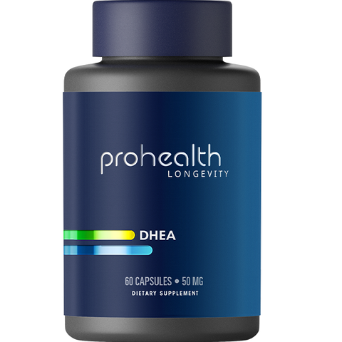 DHEA - 50 mg per serving, 60 capsules
