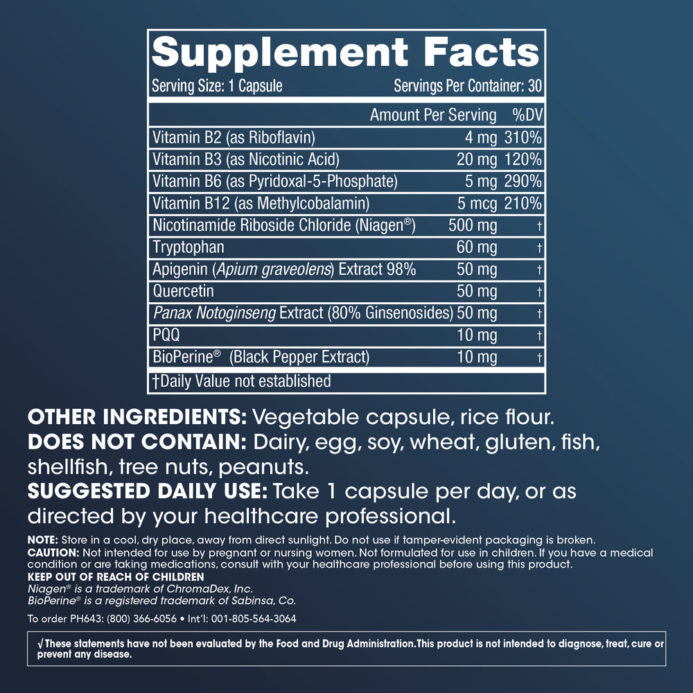 
                  
                    NAD Triple Boost Ultra Supplement Facts and Label Information
                  
                