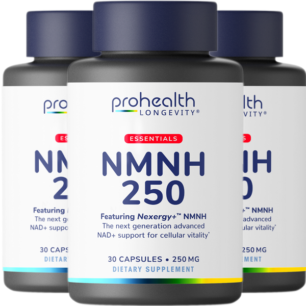 
                  
                    Essentials NMNH 250 Nexergy+ 3 pack Product Image
                  
                