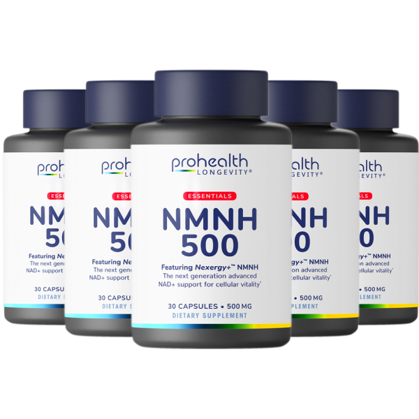 
                  
                    Essentials NMNH 500 Nexergy+ 6 pack Product Image
                  
                
