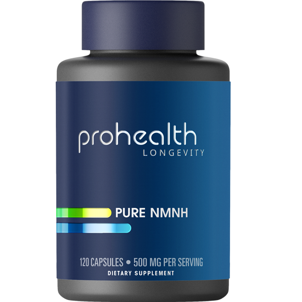 Pure NMNH - 500 mg, 120 capsules Product Image