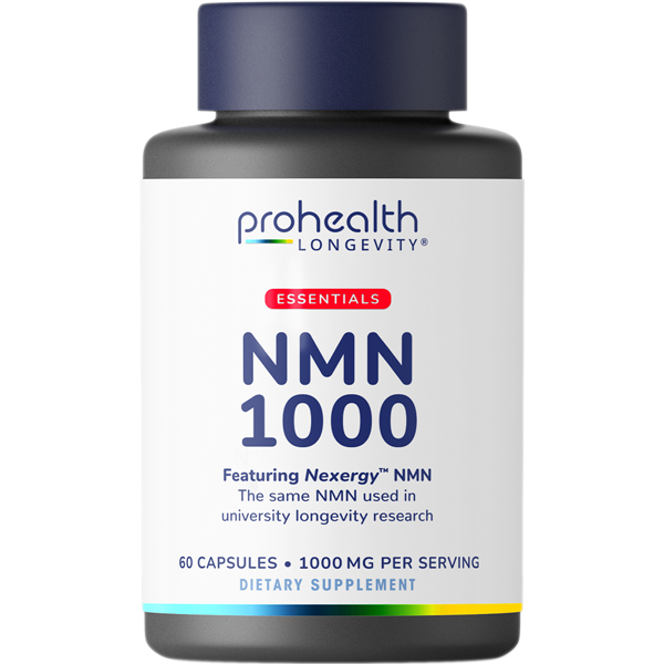 Essentials NMN 1000 - Nexergy NMN - 1000 mg per serving, 60