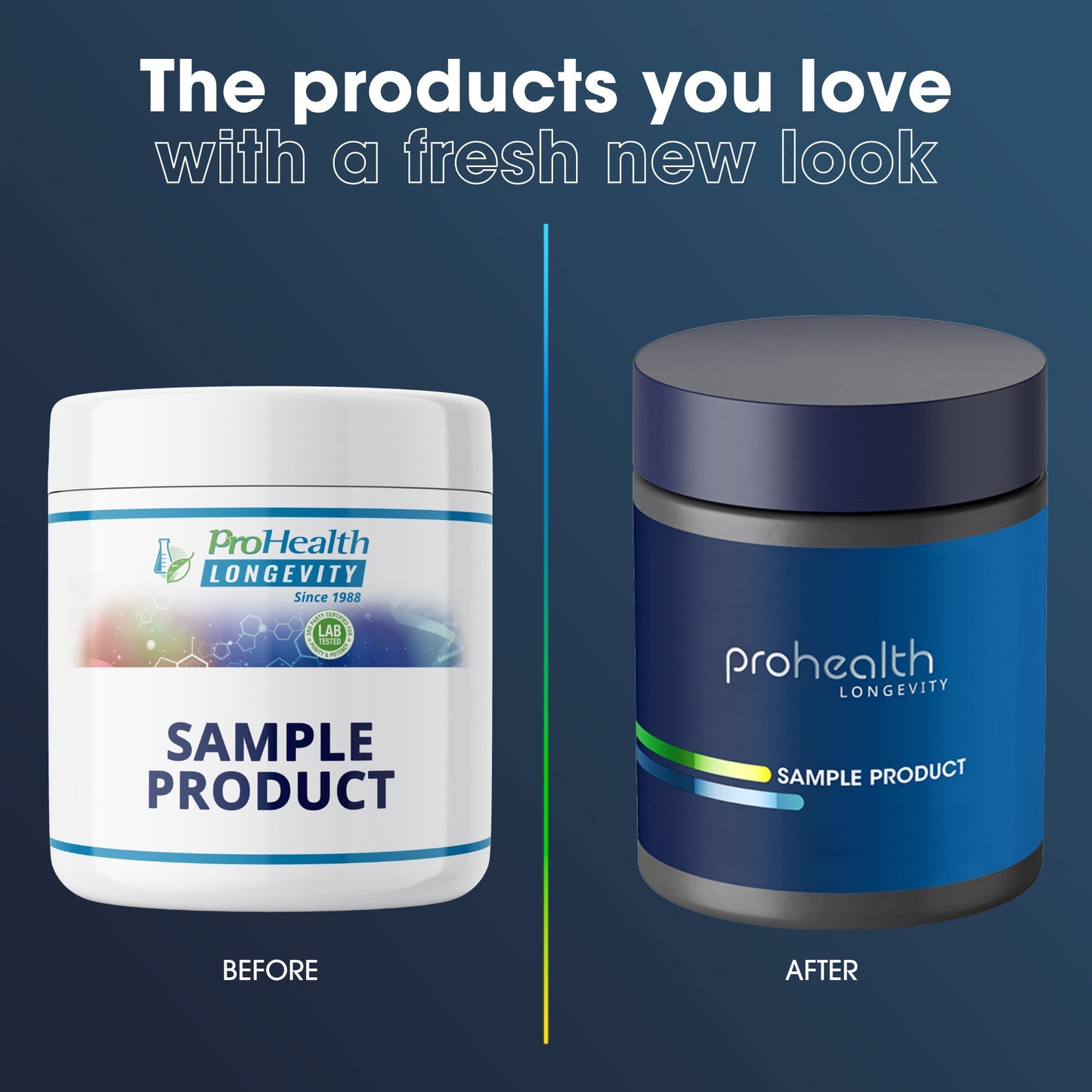 
                  
                    NMN Pro™ Powder New Versus Old Packaging
                  
                