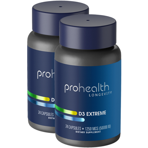 
                  
                    Vitamin D3 Extreme™ - 50,000 IU, 24 capsules - 2 pack
                  
                
