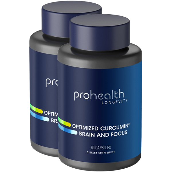 
                  
                    Optimized Curcumin for Brain and Focus® 60 capsules - 2 pack
                  
                