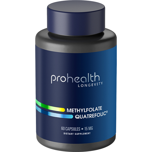 Methylfolate Featuring Quatrefolic Product Image