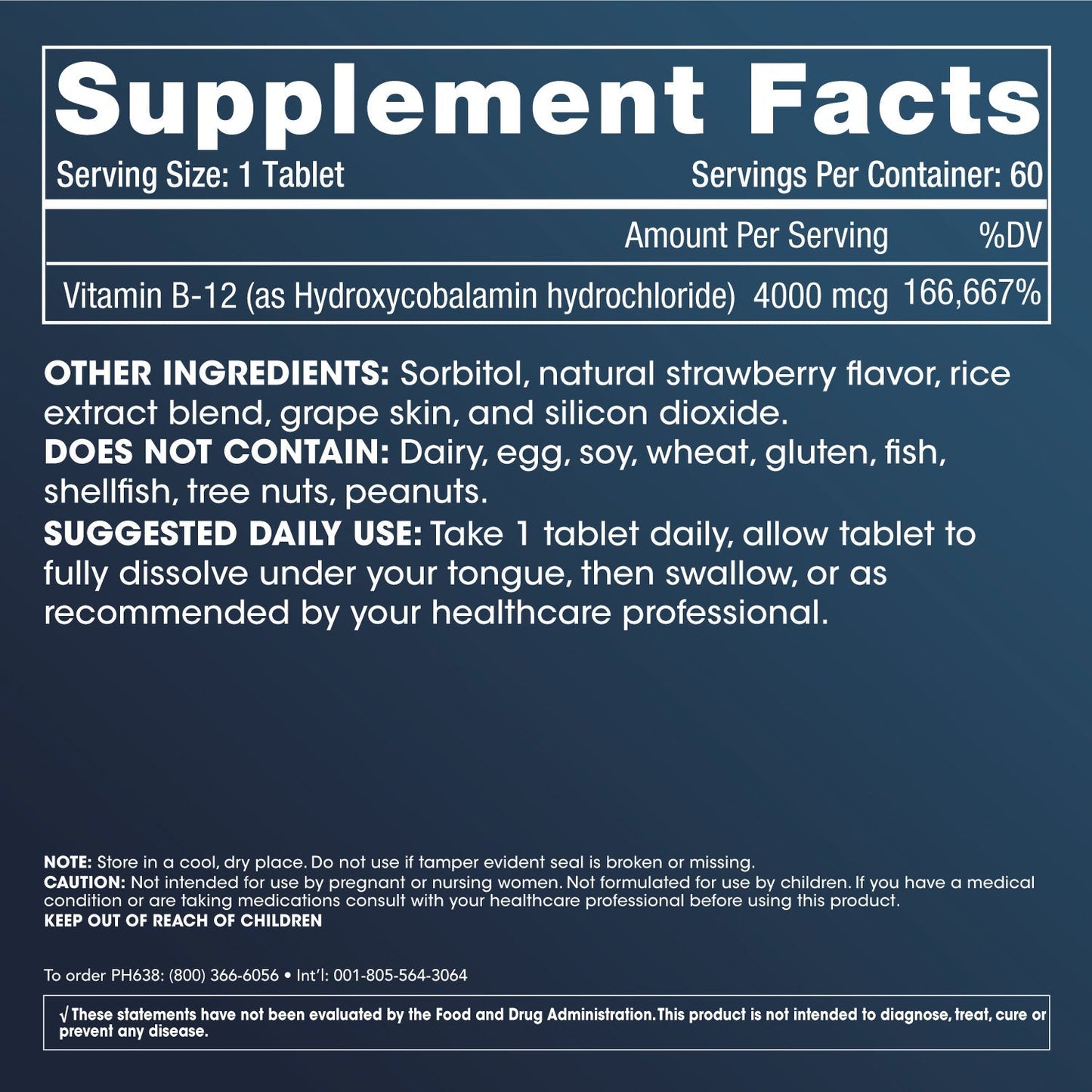
                  
                    Hydroxy B-12 Extreme Supplement Facts and Label Information
                  
                